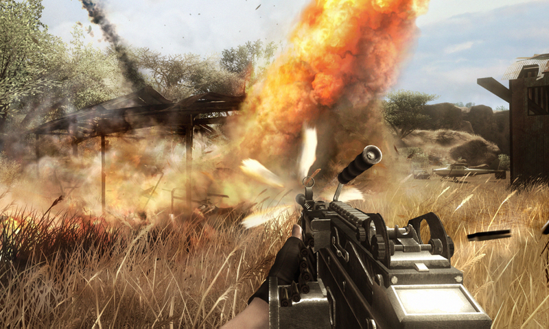 Illustration for article titled Far Cry 2 Brings GTA Sandbox to the Serengeti